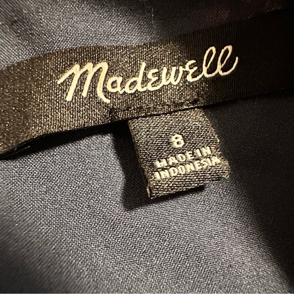 Madewell Cross-Front Mini Dress in Garden Party - Picture 10 of 11